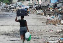 Panorama de una de las ciudades de Haití